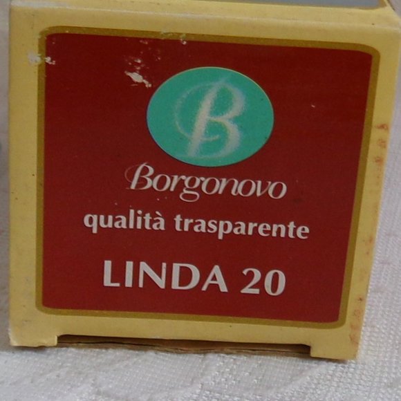 Borgonovo Clear Glass Short Pedestal 7.75"Tall Single Bud Vase Marked Italy - Picture 13 of 16